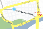 Kraxnet Kamenicka 26 Praha 7 Mapa